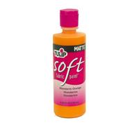 Tulip Soft Fabric Paint 4oz, Matte Mandarin Orange, Multicolour, One Size