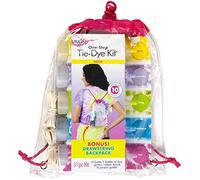 Tulip Step Drawstring Bag Tie Dye, Neon, Multi, One Size