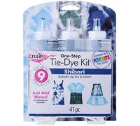 Tulip Step Tie dye kit 3 Colors Shibori, Cotton, One Size