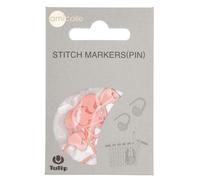 Tulip Stitch Markers, Pink, One Size