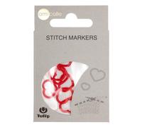 Tulip Stitch Markers, Red, L