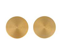 Tulip Normal Rope End Stoppers, Yellow, Gold, One Size