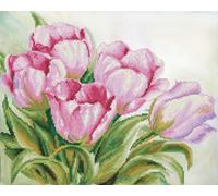 TULIP SWATHE - Diamond Painting Kit: Tulip Swathe - Diamond Dotz Groves & Thames Multi One Size