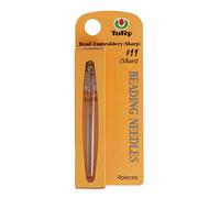 Tulip Beading Needles, Silver, One Size