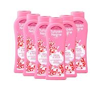 Tulipan Black, bath gel and Kiss Strawberry Cream, Nourishing, 720ml x6 units