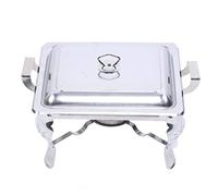 TuliperMood Food Warmers, 6L Buffet Trays, Stainless Steel Food Warmers with Lids, for Parties Buffets Banquets Dinners Weddings, Food Service Equipment, 21x26x26cm