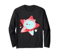 Tulipop Miss Maddy Bear Stars Long Sleeve T-Shirt