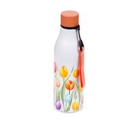 TULIPS FLOWERS STAINLESS STEEL HOT COLD INSULATED DRINKS WATER BOTTLE