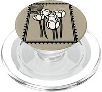 Tulips on Fairy Tale Stamp PopSockets PopGrip for MagSafe
