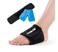 Tuli's Foot Therapy Wrap - Gentle Fabric & 2-in-1 Gel Cold/Heat Therapy to Relieve Plantar Fasciitis and Foot Pain - One Size Unisex