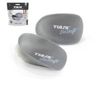 Tuli's So Soft Heel Cups - Shock Absorption Cushion Insert for Plantar Fasciitis, Sever's Disease and Heel Pain Relief, Large