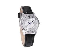 tulkdexi Casual Outfit Watch Ladies Quartz Student Round Dial Rhinestone Decor Adjustable Faux Leather Strap Calendar Candy Color High Black