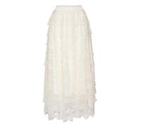 Tulle Lace Skirt - female - EMM COPENHAGEN - Maxi Skirts - Beige - S - Skirts S