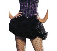 Womens Deluxe Black Layered Tulle Petticoat