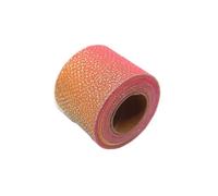 Tulle Roll 2 Pcs 5yards 6cm Tulle Roll Iridescent Mesh Ribbon DIY Handmade Craft Silver Dot Bowknot Wedding Birthday Decor Fabric Supplies(Red)