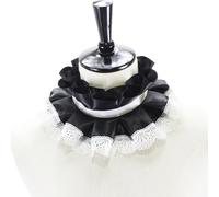 Tulle Ruffled Neck Collar Clown Lace Choker Ruffle Medieval Victorian Costume Lace Ruff Ruffle Layered Clown