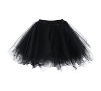 Tulle Skirt Women's Fancy Dress Costumes, Carnival Costume Women's Petticoat Tutu Skirt Plain Elegant Adult Tulle Pleated Skirt Sexy Stylish Dance Costume Puffy Mini Skirt Mesh Skirt for Fancy Dress