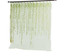 Tulle Vine Window Curtains: Elegant Thin Tulle Pattern Curtains, Durable Panels for Bedroom, Living Room, Home Interior, Elegant Sheer Fabric