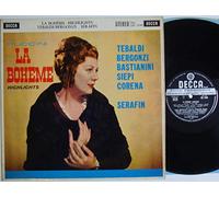 Tullio Serafin - Puccini La Boheme Highlights 12" LP Decca SXL 2248