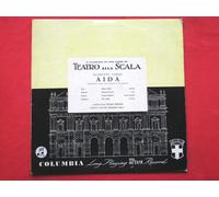 Tullio Serafin - Serafin, Tullio Highlights From Aida LP Columbia 33CX1932 EX/VG 1960s red semi circle label with insert, with Orchestra & Chorus of La Scala Opera House Milan