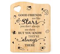 Tulolvae Best Friend Birthday Gifts, Bamboo Chopping Board Friendship Gifts for Women, Home Kichen Gifts for Female, Presents for Her, Bestie, BFF, Soul Unbiological Sisters on Christmas Valentines