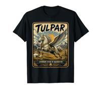 Tulpar Vintage Turkic Mythology Tulpar Winged Horse Value Graphic T-Shirt