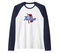 Tulsa Golden Hurricane | NCAA University of Merch | RYLTLS06 Raglan Baseball Tee