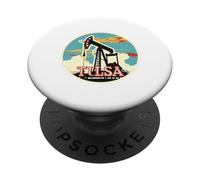 Tulsa Oklahoma OK Oil Capital Tee Proud Heritage City Spirit PopSockets Adhesive PopGrip