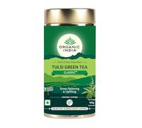 Tulsi Green Tea Classic - 100g Tin (Pack of 3)