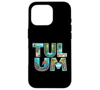 Tulum City Name Travel Souvenir Landmark Tourist Gift Case for iPhone 16 Pro