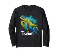 Tulum Mexico Sea Turtle/Tulum Long Sleeve T-Shirt