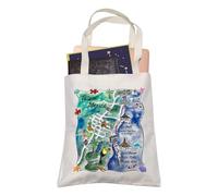Tulum Mexico Tote Bag Maya Site Vacation Lover Travel Reusable Shopping Bag Graduation Gift for Her (Tulum)