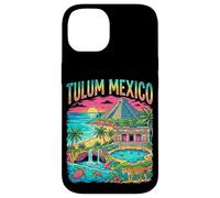 Tulum Mexico Travel Souvenir City Landmark Tourist Gift Case for iPhone 14