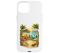 Tulum Mexico Tropical Beach Sunset Case for iPhone 15 Plus
