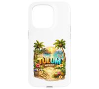 Tulum Mexico Tropical Beach Sunset Case for iPhone 15 Pro
