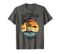 Tulum Vacation 2026 Design Mexico Beach T-Shirt