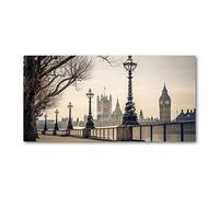 Tulup Canvas Print - Wall art - Prints on Canvas 100x50 Image Picture Theme: London Canvas in the fall