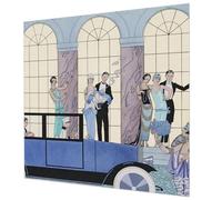 Tulup Non-Woven Wallcovering 250x250 cm Photographic Design Easy to Clean Home Decoration for The Living Room, Bedroom, and Hallway Glue Icluded Wall Installation - Art Deco