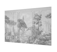 Tulup Non-Woven Wallcovering 312x219 cm Home Decoration Glue Icluded Wall Installation Easy to Clean Photographic Design for The Living Room, Bedroom, and Hallway - Atmospheric Nature