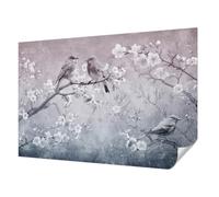 Tulup Self-Adhesive Wallcovering 152x104 cm Home Decoration Sticky Back Wall Installation Easy to Clean Photographic Design for The Living Room, Bedroom, and Hallway - Subtle Nature