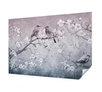 Tulup Self-Adhesive Wallcovering 208x146 cm Home Decoration Sticky Back Wall Installation Easy to Clean Photographic Design for The Living Room, Bedroom, and Hallway - Subtle Nature