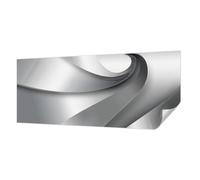 Tulup Self-Adhesive Wallcovering 250x104 cm Photographic Design Easy to Clean Home Decoration for The Living Room, Bedroom, and Hallway Sticky Back Wall Installation - Geometric Spirals