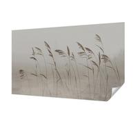 Tulup Self-Adhesive Wallcovering 416x254 cm Easy to Clean Wall Installation Home Decoration Photographic Design Sticky Back for The Living Room, Bedroom, and Hallway - Pastures in The Fog