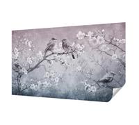 Tulup Self-Adhesive Wallcovering 416x254 cm Home Decoration Sticky Back Wall Installation Easy to Clean Photographic Design for The Living Room, Bedroom, and Hallway - Subtle Nature