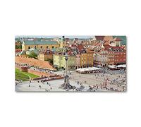 Tulup Splashback 39.37x19.68 inch / 100x50cm Protection Induction Cooker Toughened Safe Glass Kitchen Kitchen Panel Wall Protection Tempered Glass Splash-back Glass Panel - Multicolored - Warsaw Poland