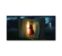 Tulup Splashback 55.12x27.56 inch / 140x70 cm Wall Protection Tempered Glass Kitchen Panel Toughened Safe Glass Panel Protection Induction Cooker Kitchen Splash back - Multicolored - books world