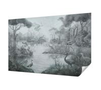 Tulup Sticky Wallpaper 104x70 cm Easy to Clean Wall Installation Home Decoration Photographic Design Sticky Back for The Living Room, Bedroom, and Hallway - Natural Landscapes