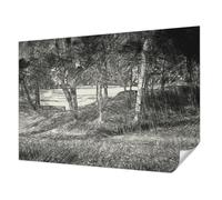 Tulup Sticky Wallpaper 208x146 cm Home Decoration Sticky Back Wall Installation Easy to Clean Photographic Design for The Living Room, Bedroom, and Hallway - A Peaceful Landscape