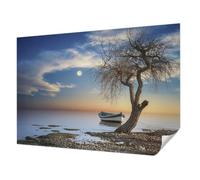 Tulup Wall Mural Adhesive 208x146 cm Sticky Back Photographic Design Home Decoration for The Living Room, Bedroom, and Hallway Wall Installation Easy to Clean - A Peaceful Landscape