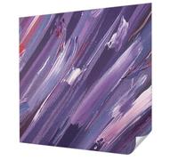 Tulup Wall Mural Adhesive 250x250 cm Home Decoration Sticky Back for The Living Room, Bedroom, and Hallway Photographic Design Easy to Clean Wall Installation - Colorful Strokes